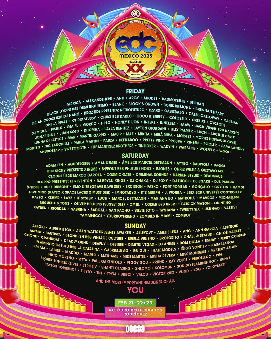 EDC Mexico promotional image