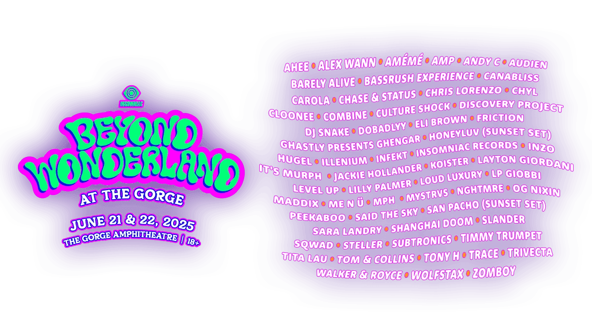 Beyond Wonderland at The Gorge promotional image