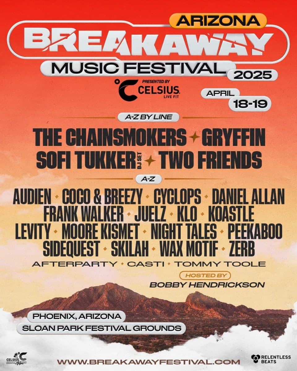 Breakaway Festival Arizona promotional image