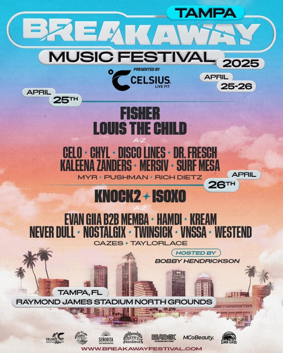 Breakaway Festival Tampa promotional image