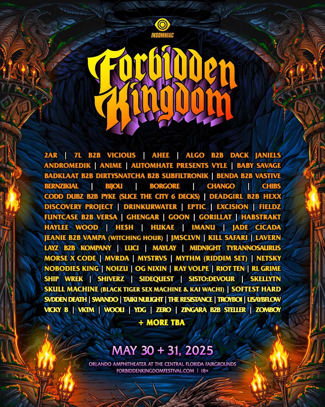 Forbidden Kingdom Festival promotional image